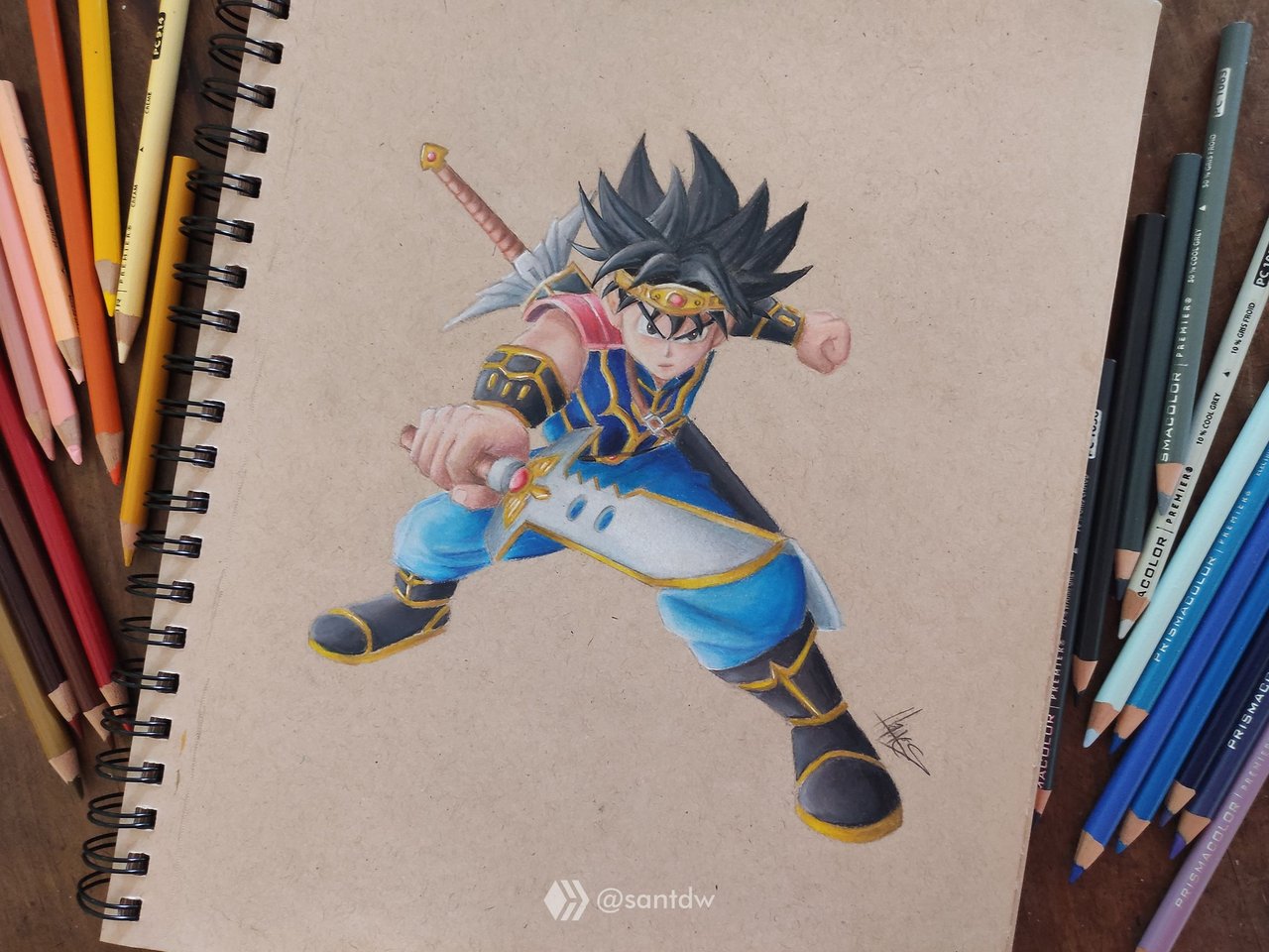 Speed Drawing Fly do Dragon Quest