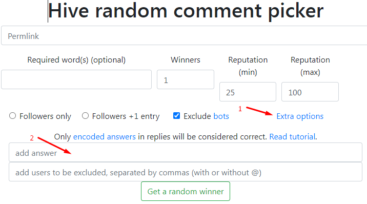 Random comment picker 