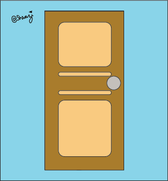 Sneaking around (Drawing/illustration and GIF) 
