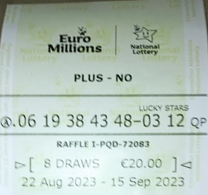 Lotto draw deals on friday