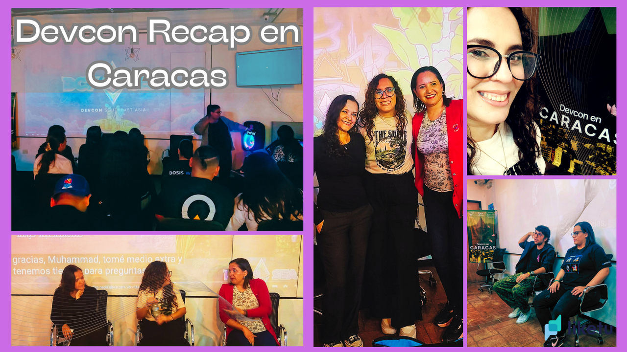 Devcon Recap en Caracas con Criptocuriosas 💜