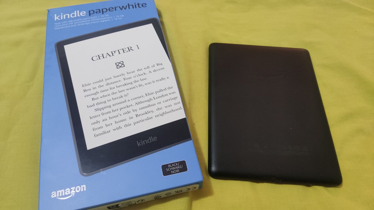 Reseña: Nuevo  Kindle Paperwhite 11th gen, bibliotecas