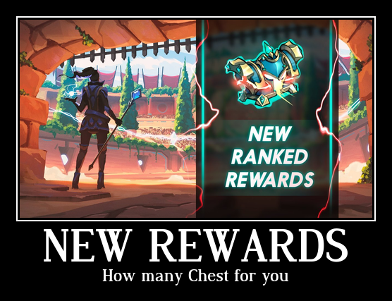 End of Season Chest opening - Last season of non-spellbound reward cards.