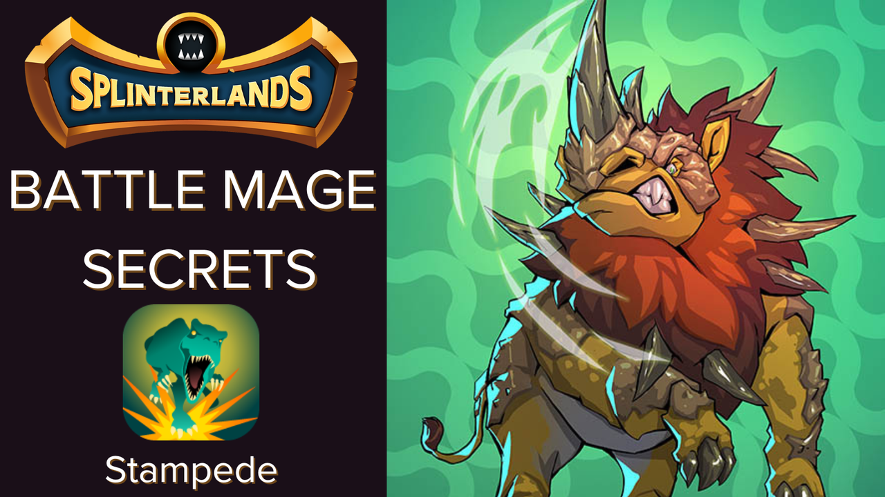 BATTLE MAGE SECRETS STAMPEDE