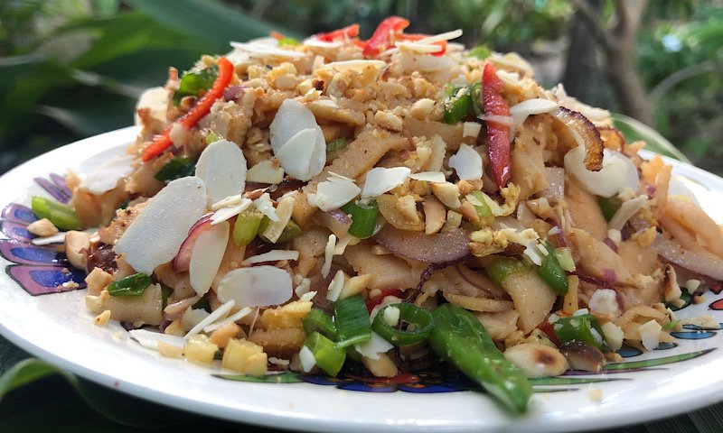 Lotus Bowl, Bamboo Salad Set