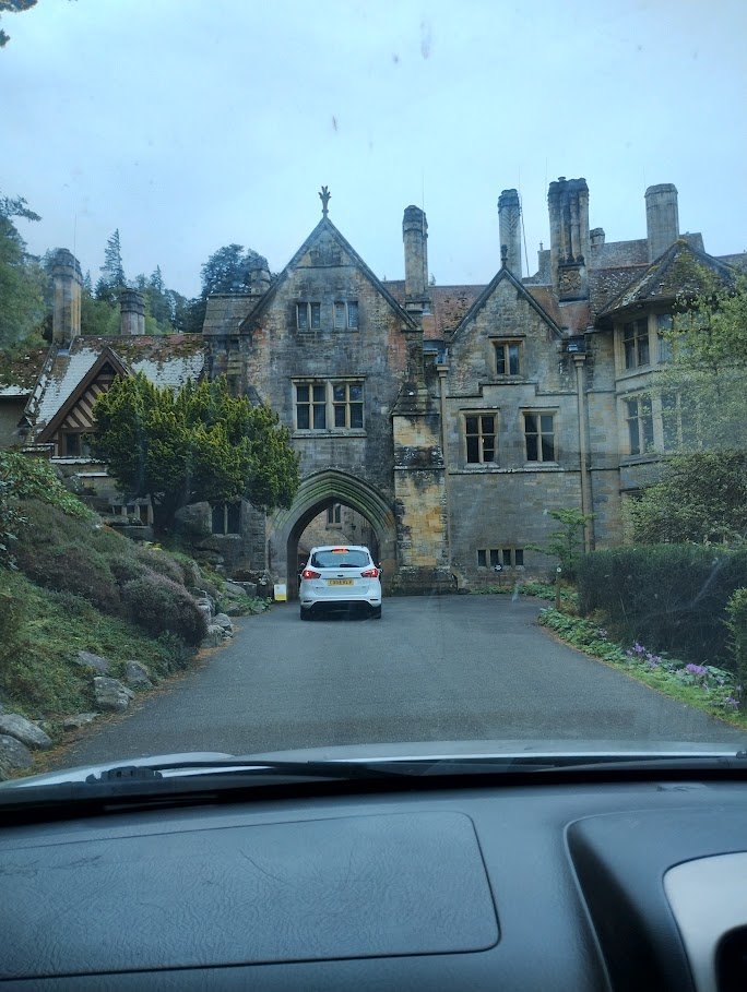 Drive-through house