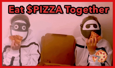 Eat pizza together.gif