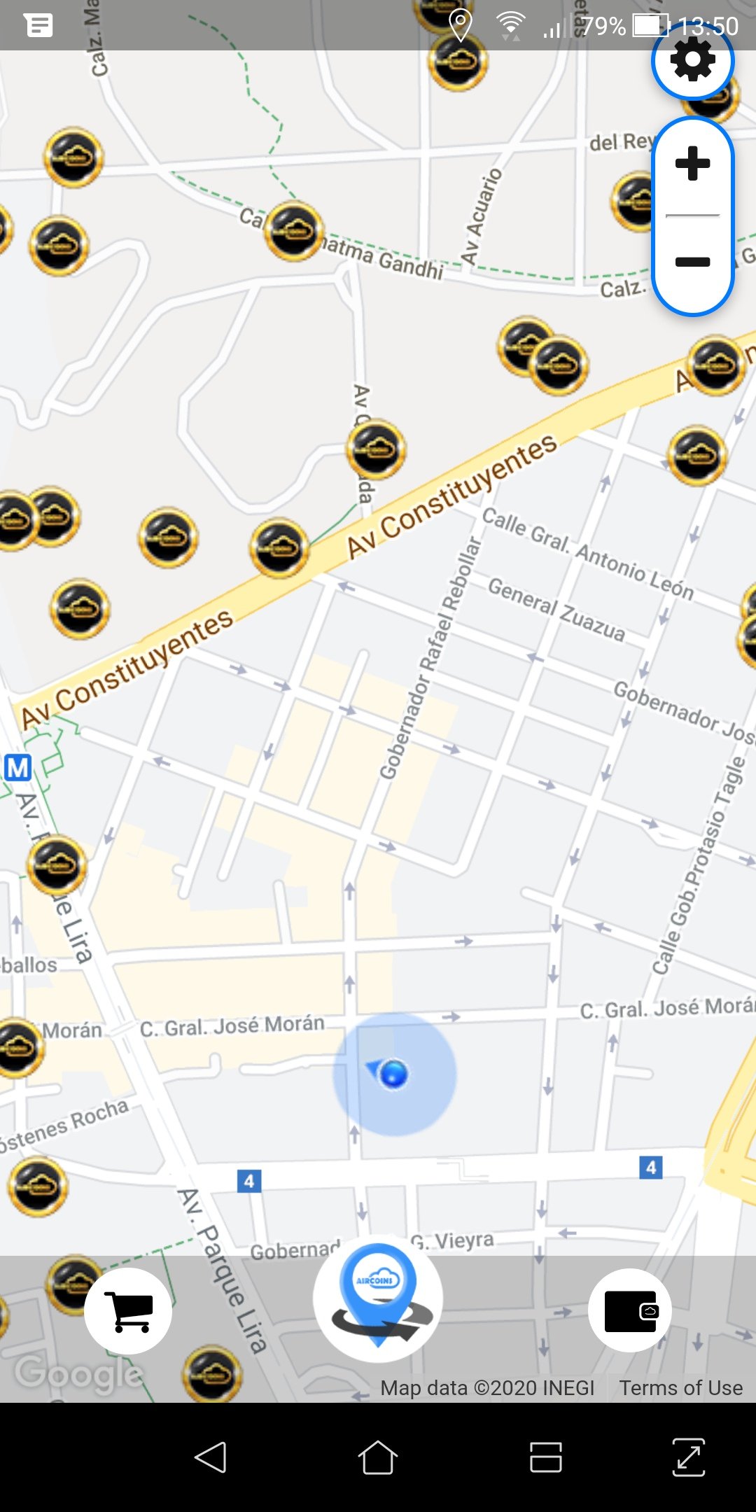 Aircoins - Looking for Coins Outside in Augmented Reality | PeakD