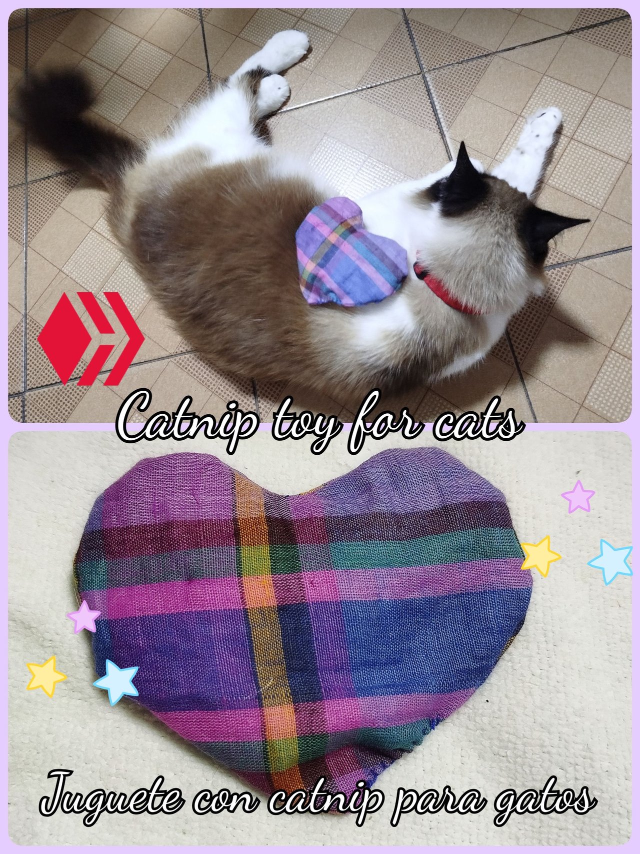  (ENG/ESP) 😸✨Making an easy catnip toy for cats 😸✨ / Haciendo un juguete con catnip fácil para gatos 😸✨