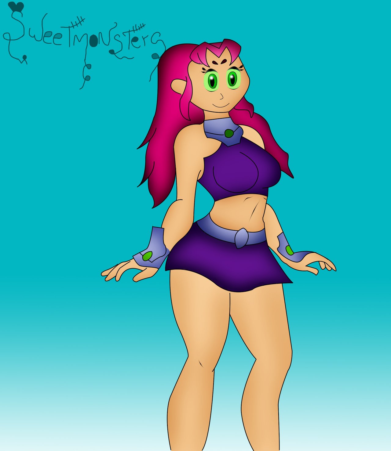 Teen titans starfire fan art ..! | PeakD