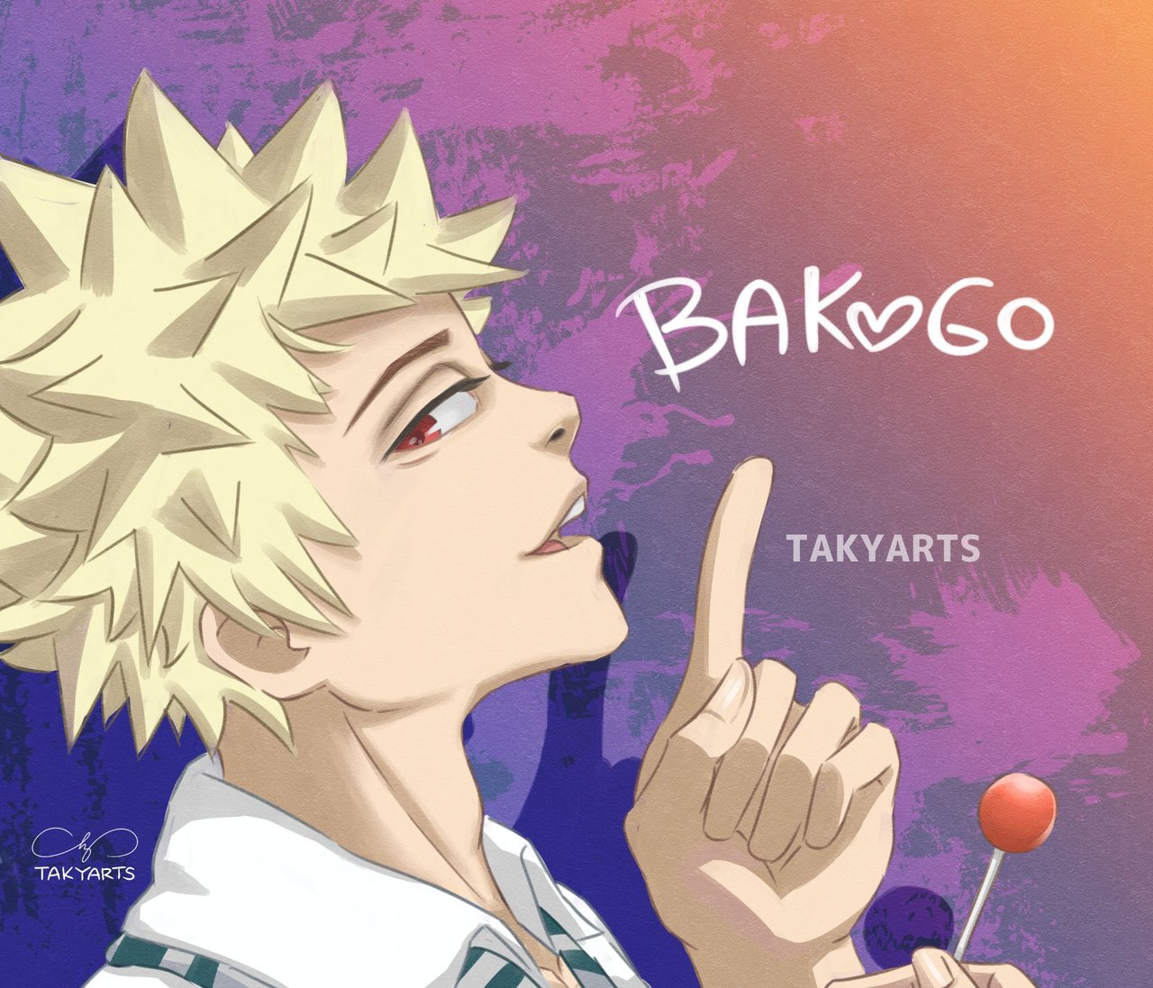 Art #14: Katsuki Bakugo (My Hero Academia) | PeakD