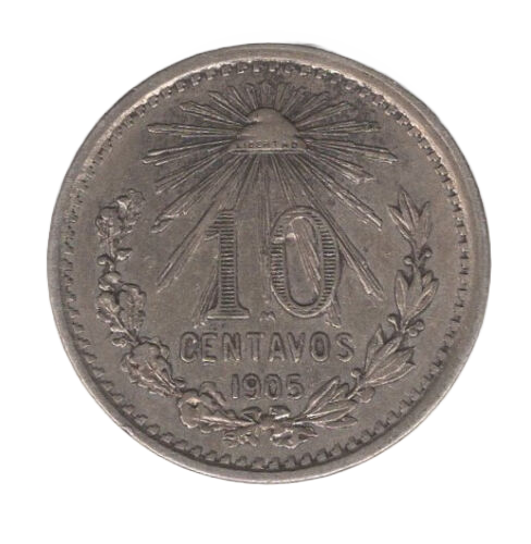 Silver 10 centavos from Mexico Re blog lottery PeakD