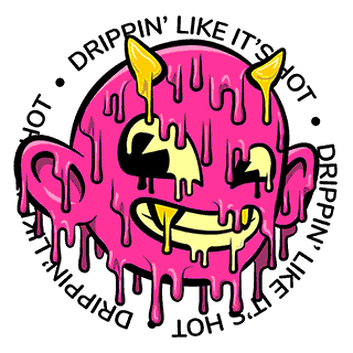 DRIPPIN LIKE ITS HOT - Drippies Fanart By William Fuenmayor 2022.gif