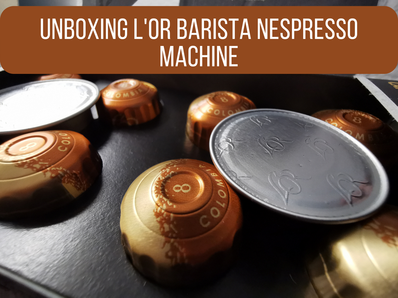 Unboxing our brand-new L'or Barista nespresso machine 