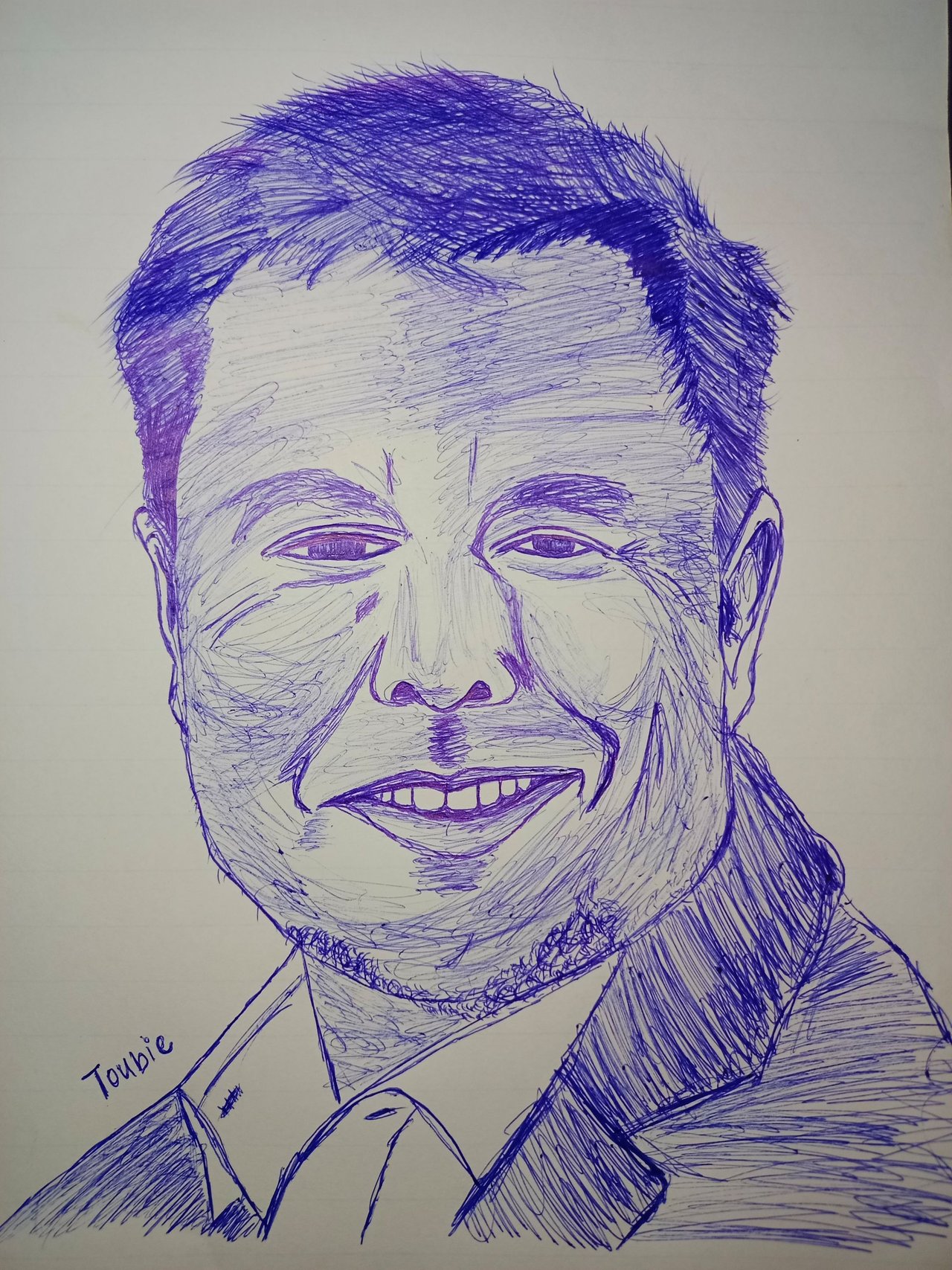 Elon Musk Sketch Final by Rkhan1013 on DeviantArt
