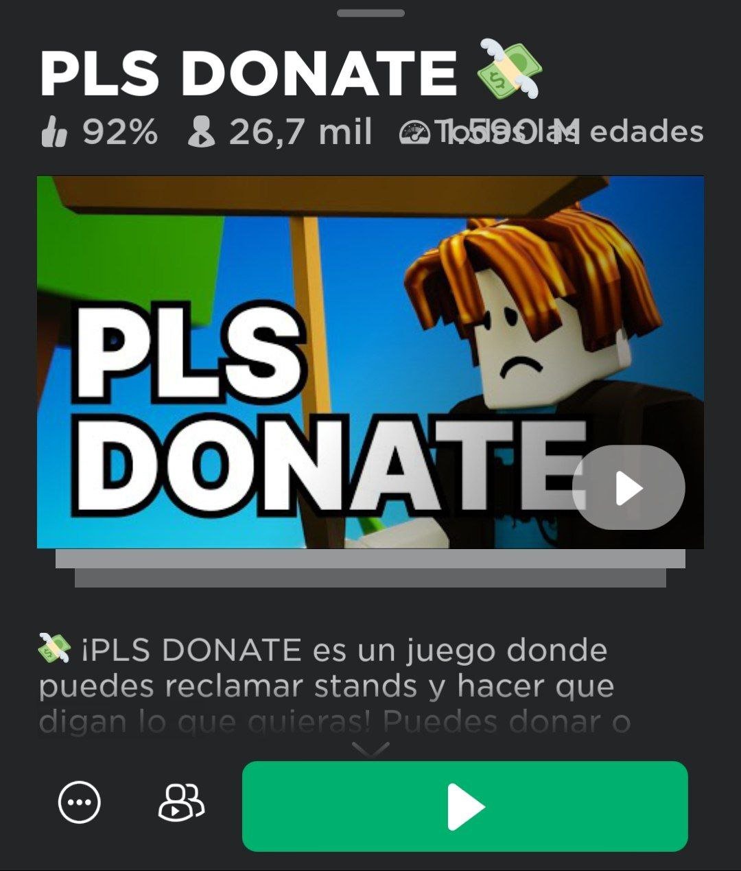 Cómo reclamar los Robux de PLS Donate en 2023