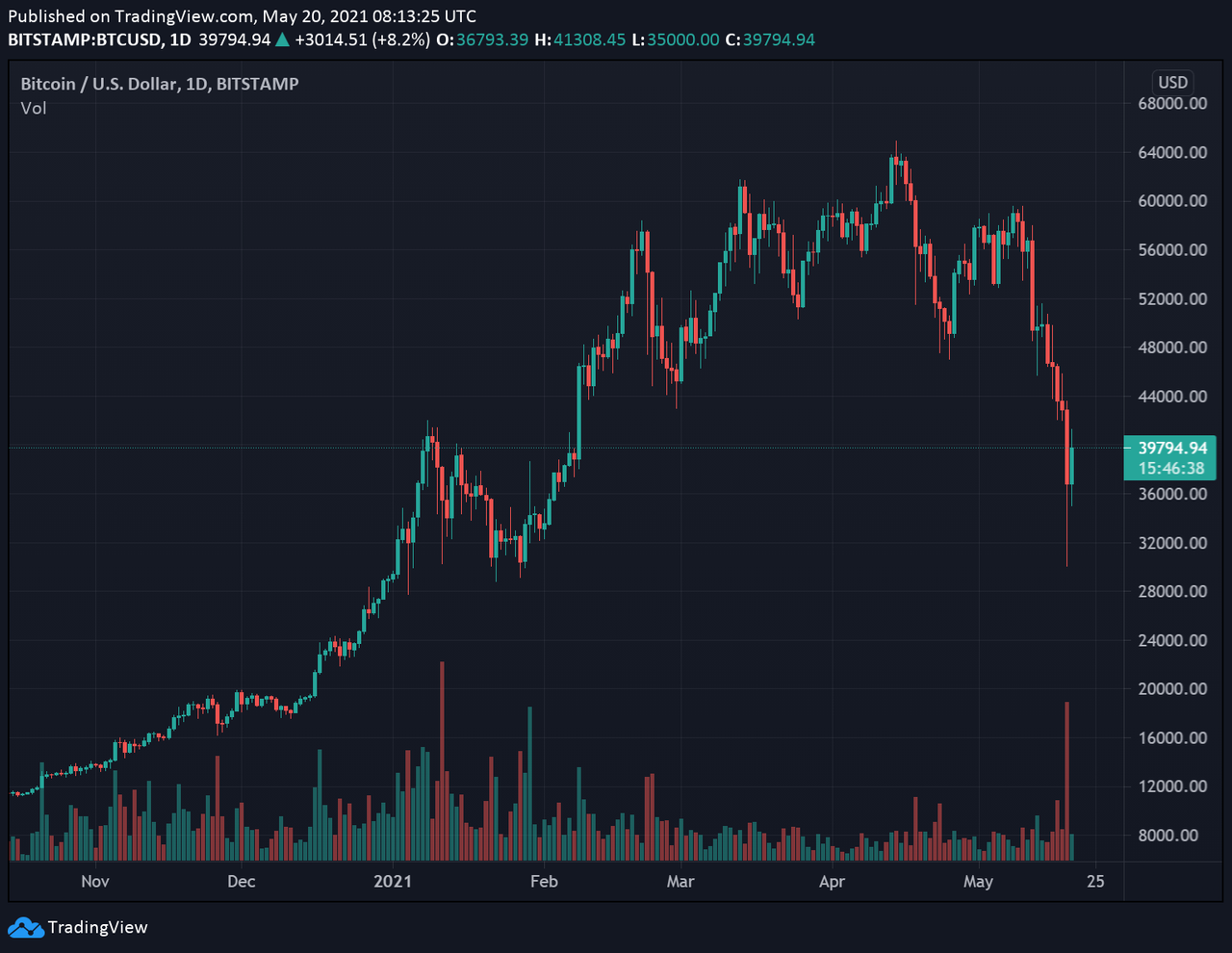 Bitcoin Crashed What S Next Happy World Bee Day Peakd