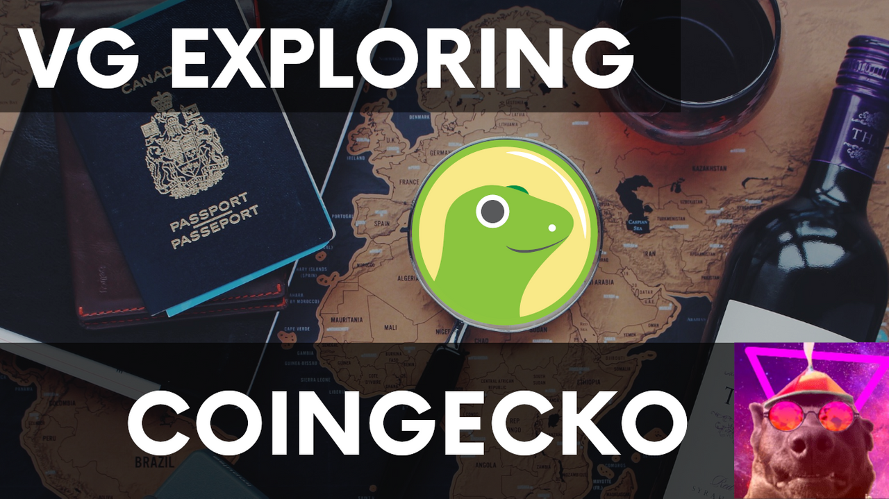 VG Explore — CoinGecko — Your next favorite crypto tracker? | PeakD