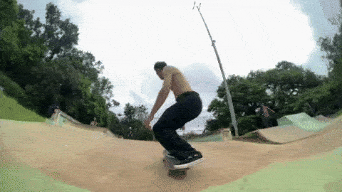 was stoked to land this back lip first try