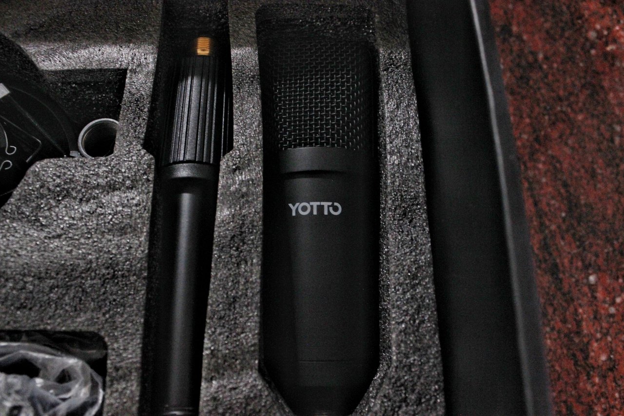 Yotto brand condenser microphone review [ENG/ESP]