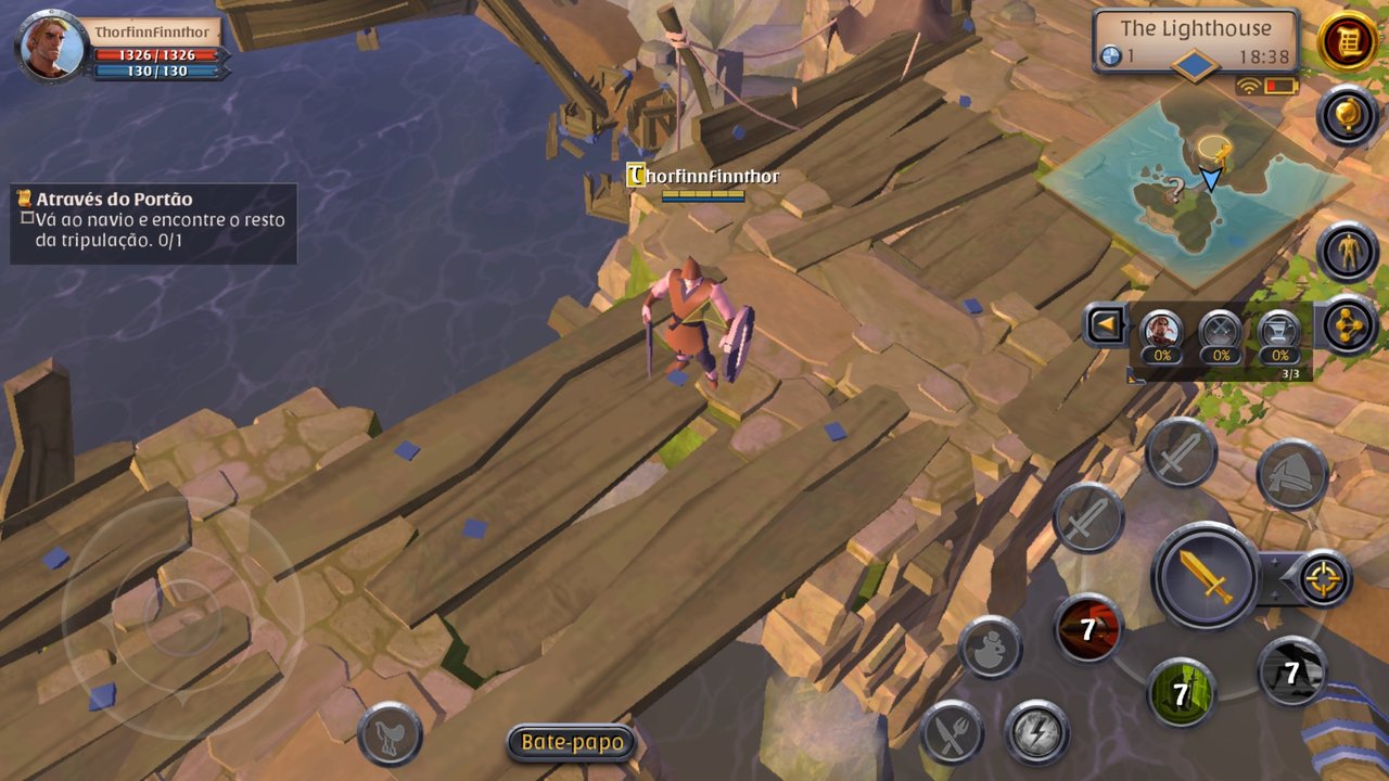 Albion Online é um MMORPG sandbox em que você escreve sua própria história,  em vez de