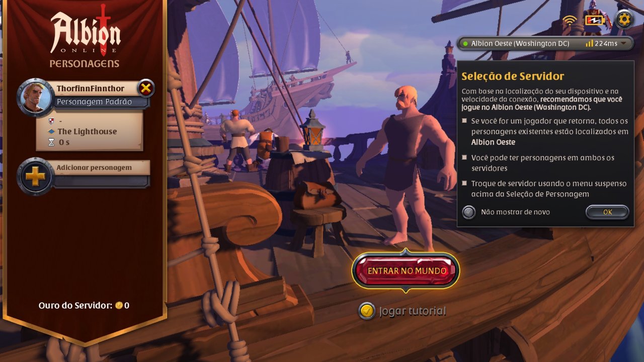 Albion Online, Interface In Game