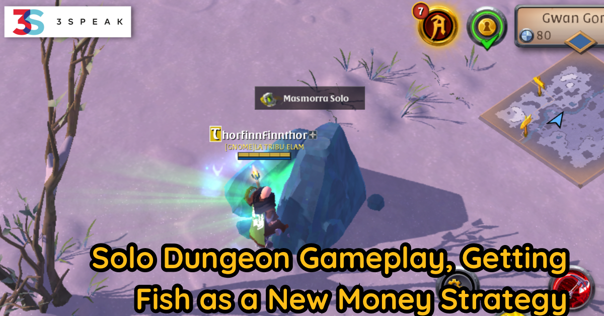 Solo Dungeon Gameplay, Getting Fish as a New Money Strategy: Albion Online