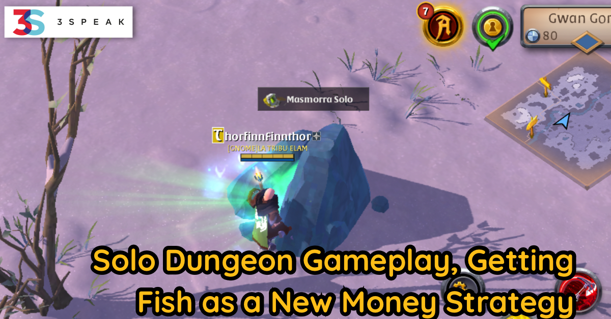 Solo Dungeon Gameplay, Getting Fish as a New Money Strategy