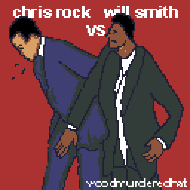 Let's Draw - Will Smith slaps Chris Rock