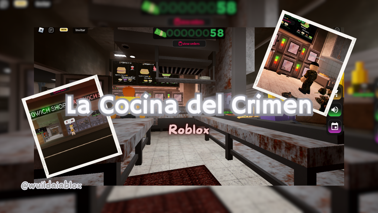 The Crime Kitchen a very crazy game - Roblox [ENG - ESP] | PeakD