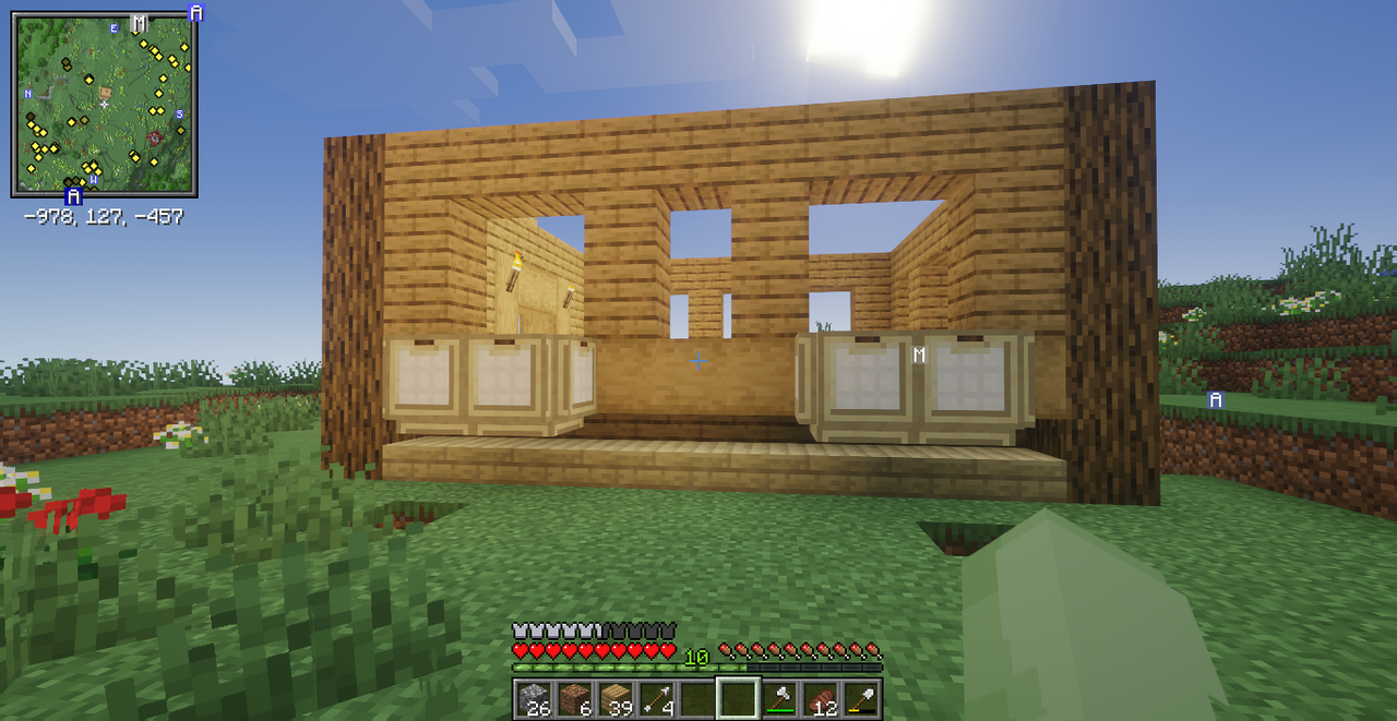 Casa Madera #minecraft  Cool minecraft houses, Easy minecraft houses,  Minecraft houses