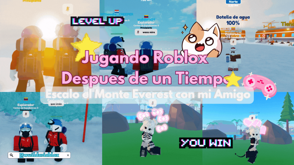 🍃✨Getting Back to Playing Roblox (Climbing Mount Everest)🍃✨ [EN - ES]