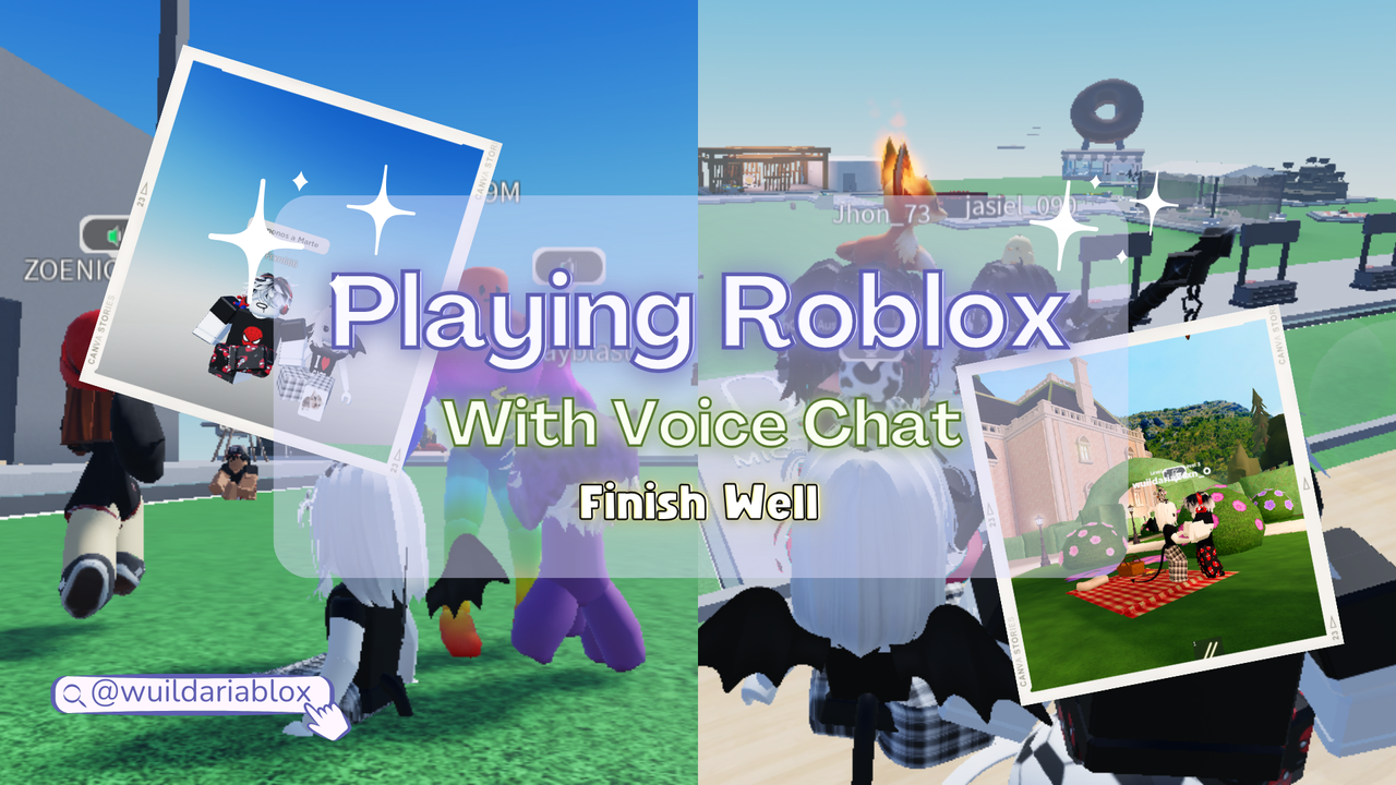 Playing Roblox With Voice Chat🎮🍯 [ENG - ESP]