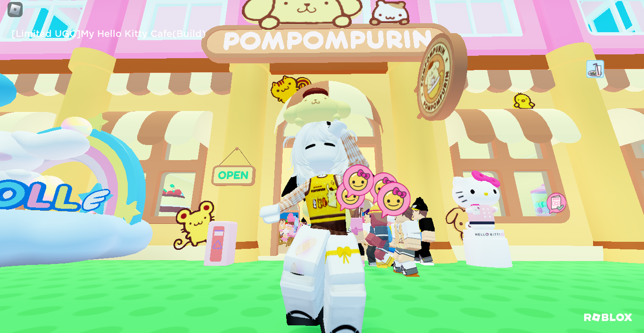 Complete my Outfit of Limited Items in Roblox - Hello Kitty Cafe