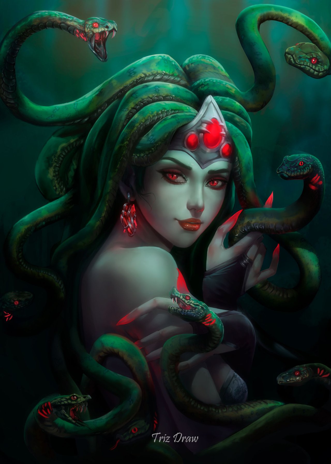 Medusa. I am determined to finish this before the end of the month