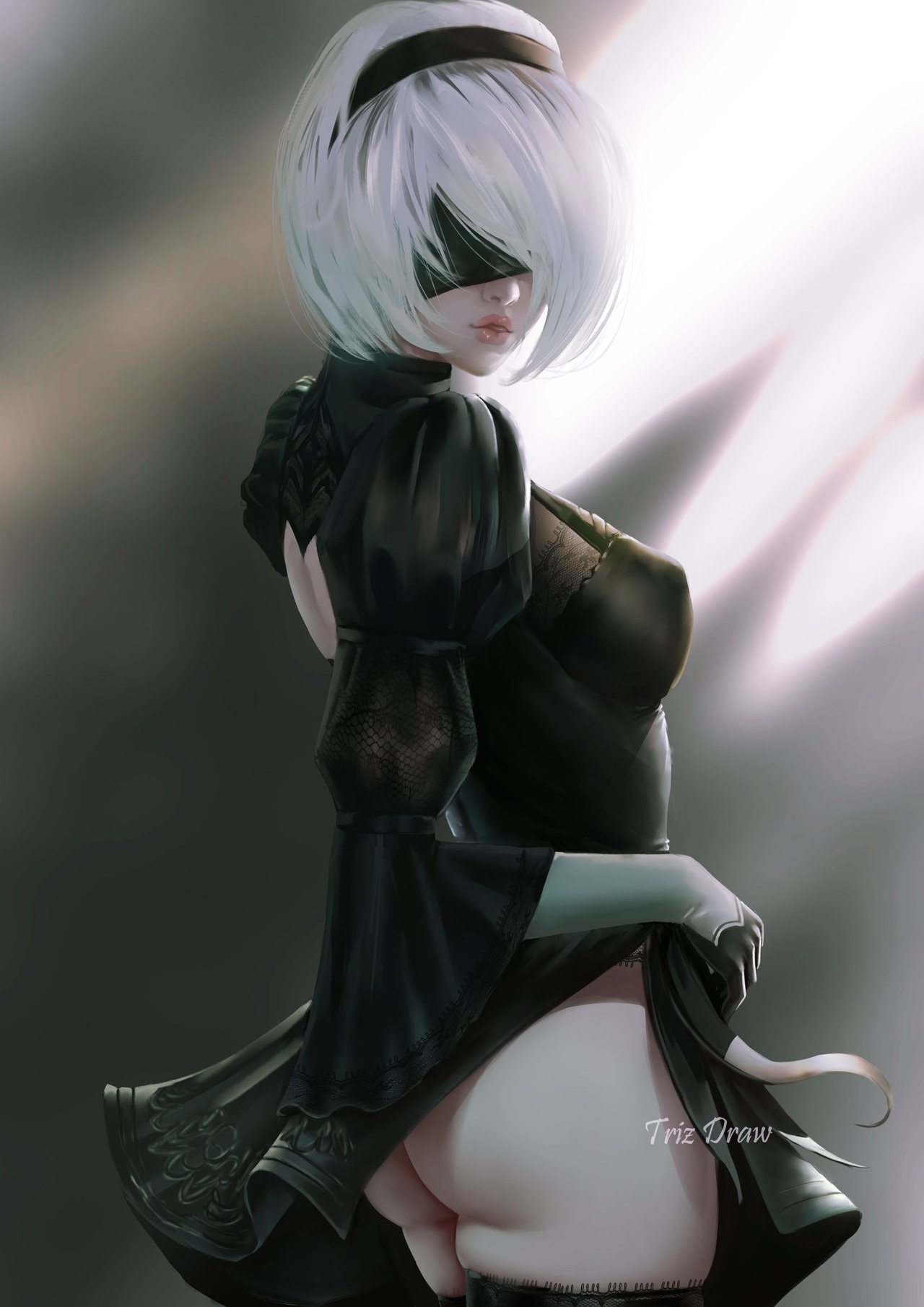 Fan art 2B Nier: Automata | PeakD