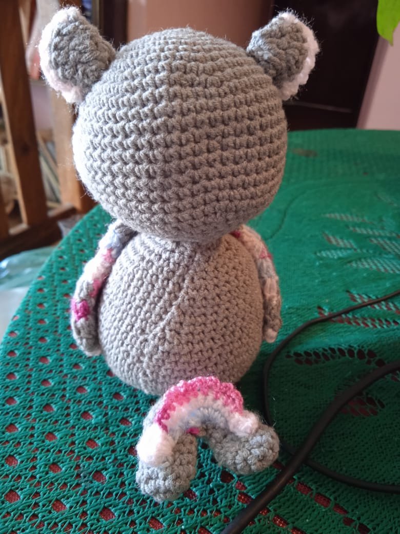Buho en amigurumi/crochet hecho por mi, Owl in amigurumi/crochet made by  myself (ESP-ENG)