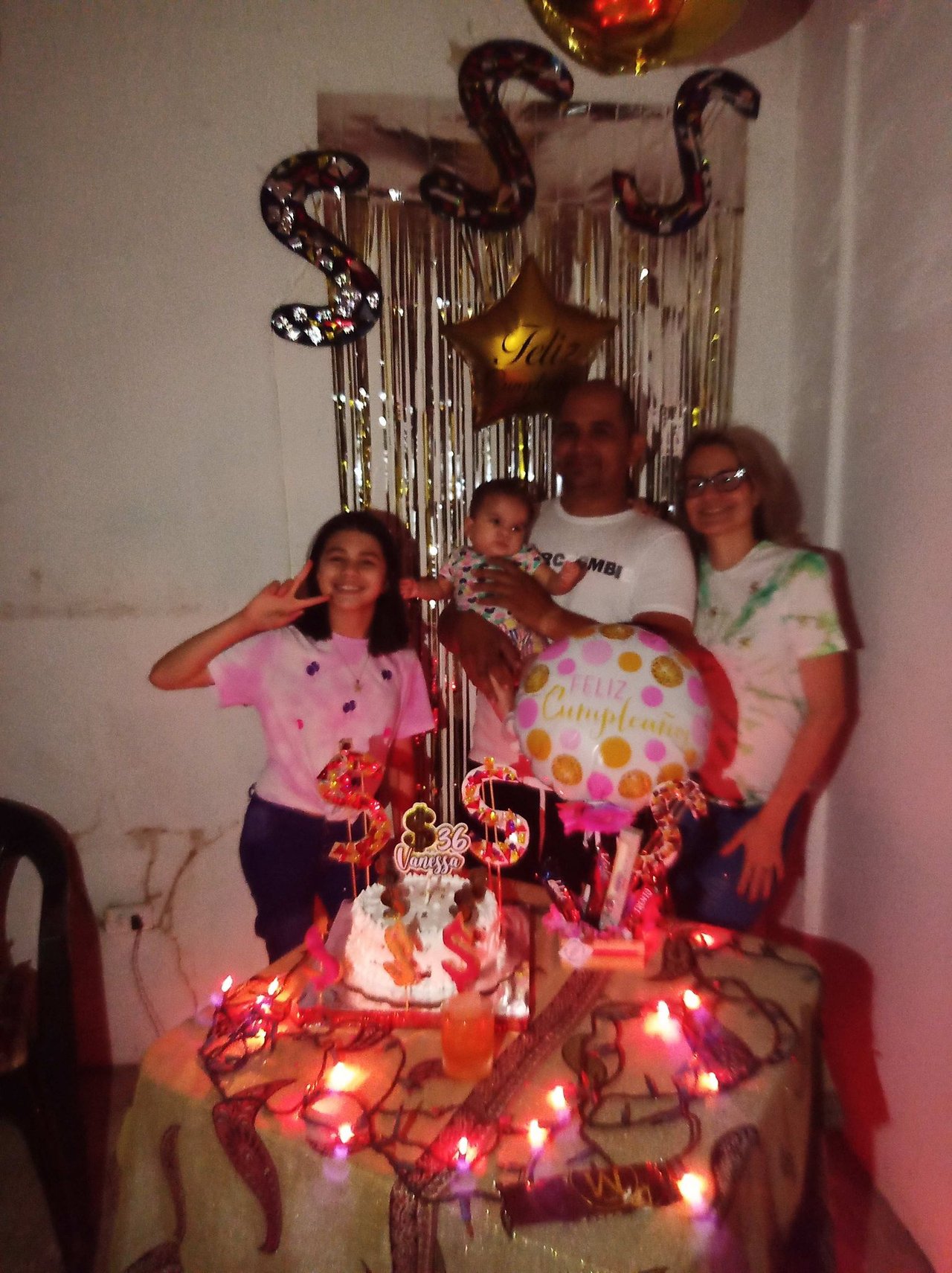 ESP-ENG] 🎂 ¡Celebrando los 36 años de mi Ahijada Vanessa! / Celebrating 36  years of my Goddaughter Vanessa! 🎂 | PeakD