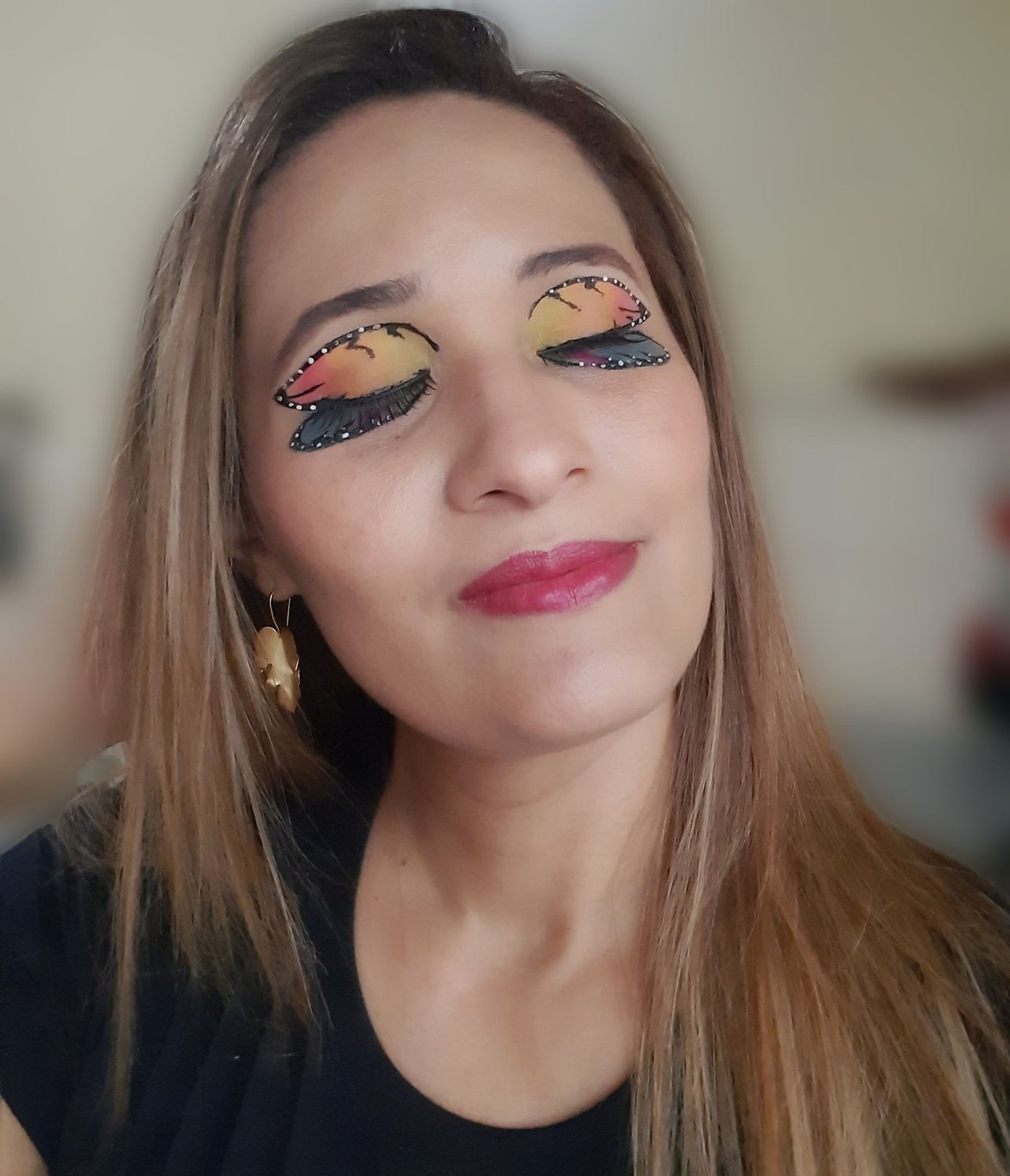 ESP-ING] Maquillaje Artístico inspirado en Mariposa ? | Makeup Artistry  inspired by Mariposa ? | PeakD