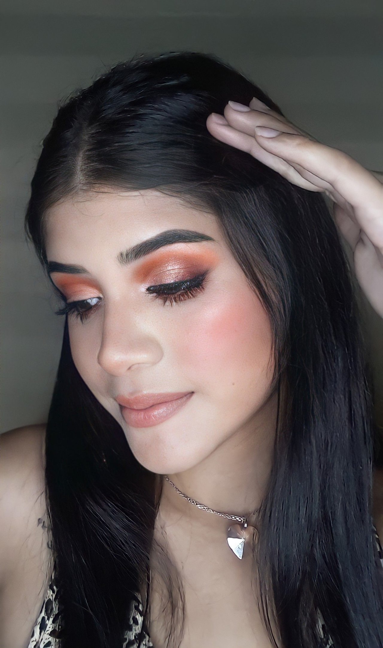 MAQUILLAJE EN TONOS ROJO Y NARANJA? || MAKEUP IN RED AND ORANGE TONES? //  By Yuliannys? | PeakD