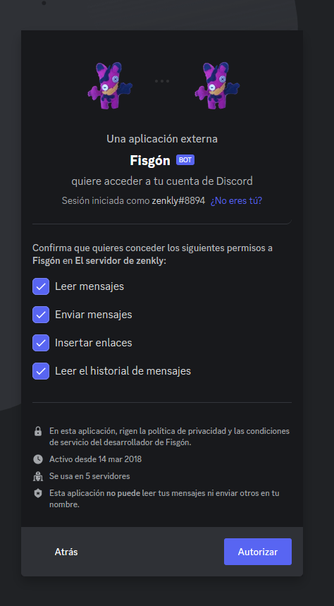 Enlaces de invitación no válidos – Discord