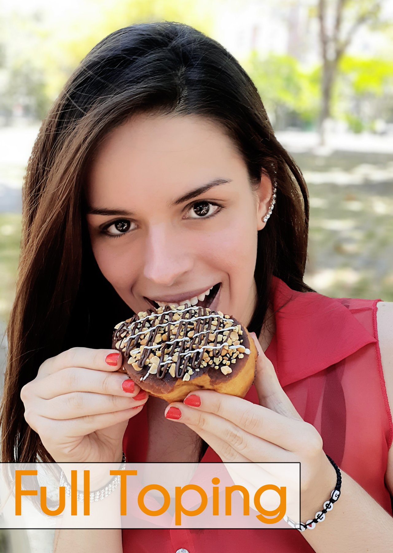 Four models eating Golden Donuts - Cuatro modelos comiendo Golden Donuts  (Newonsteem Reloaded) | PeakD