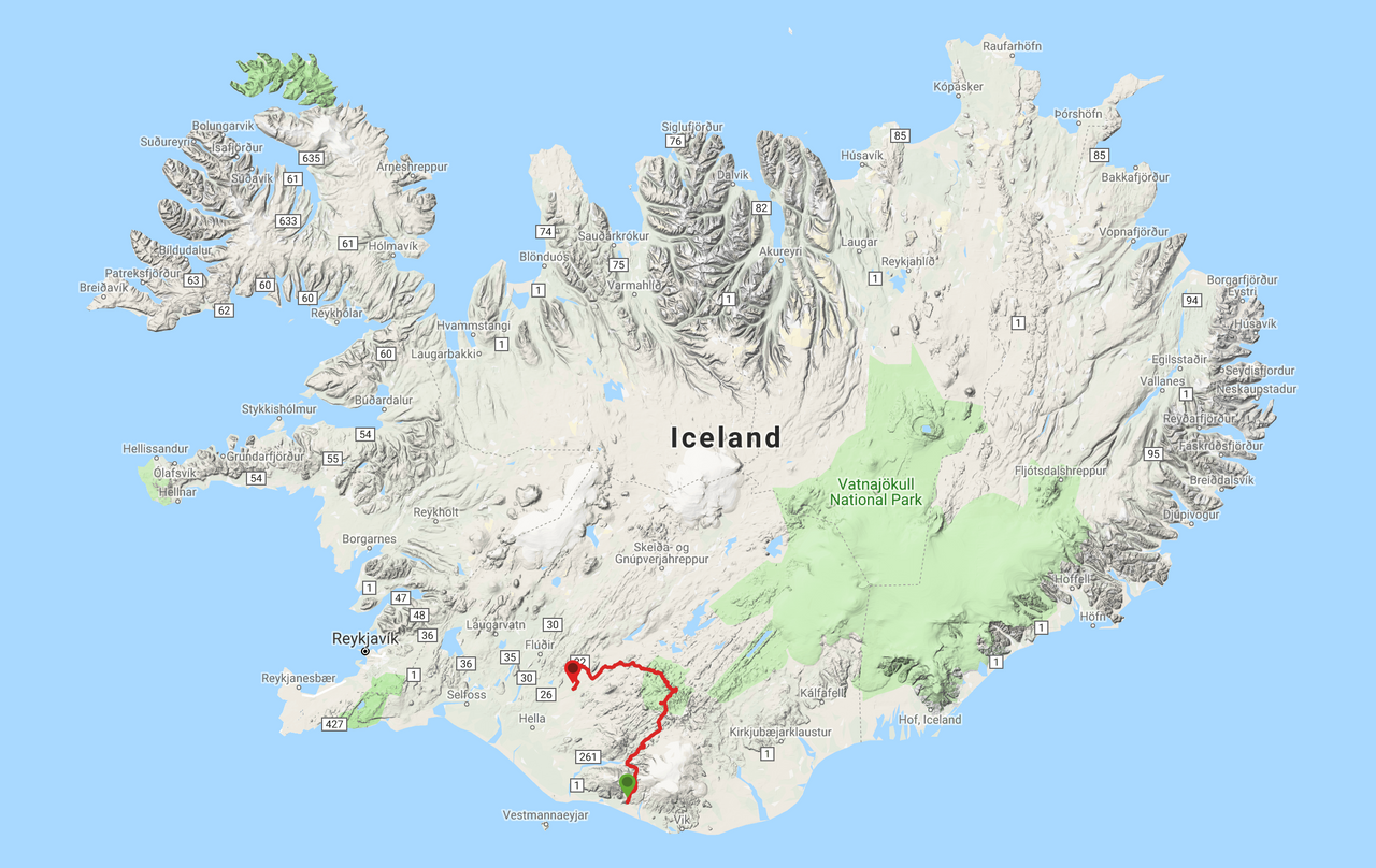 Trekking GPS + Iceland Map for rent in Reykjavik - Iceland Camping Equipment