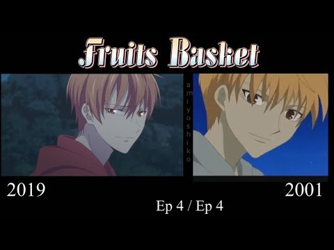 Fruits Basket 2001 vs 2019 