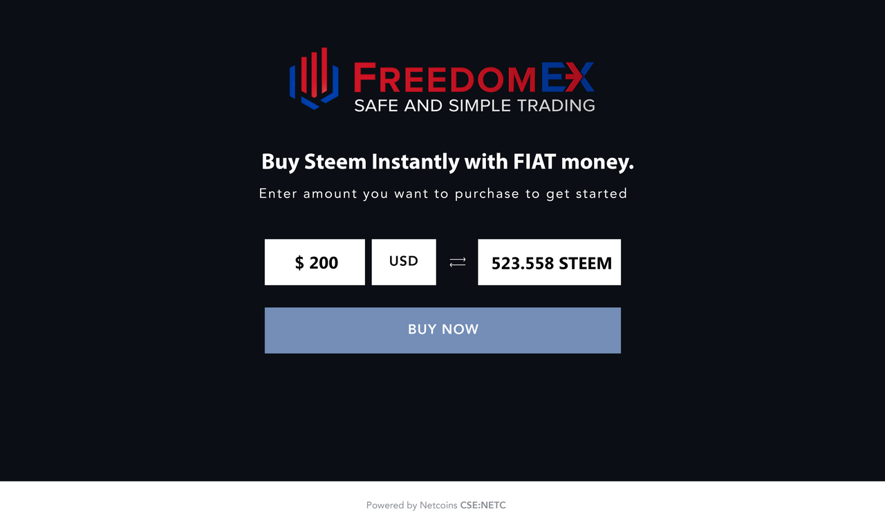 Freedomex sales