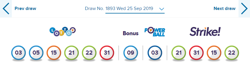 Mar 26 online 2019 lotto result