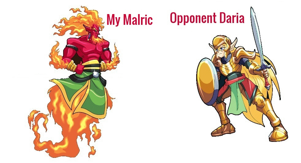 Malric Inferno vs Daria Dragonscale