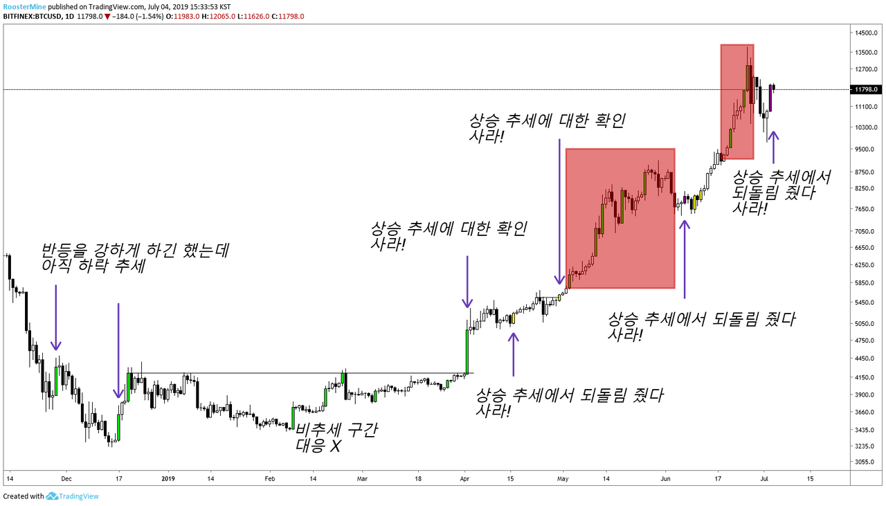 빙구처럼 트레이딩: 코인 차트 