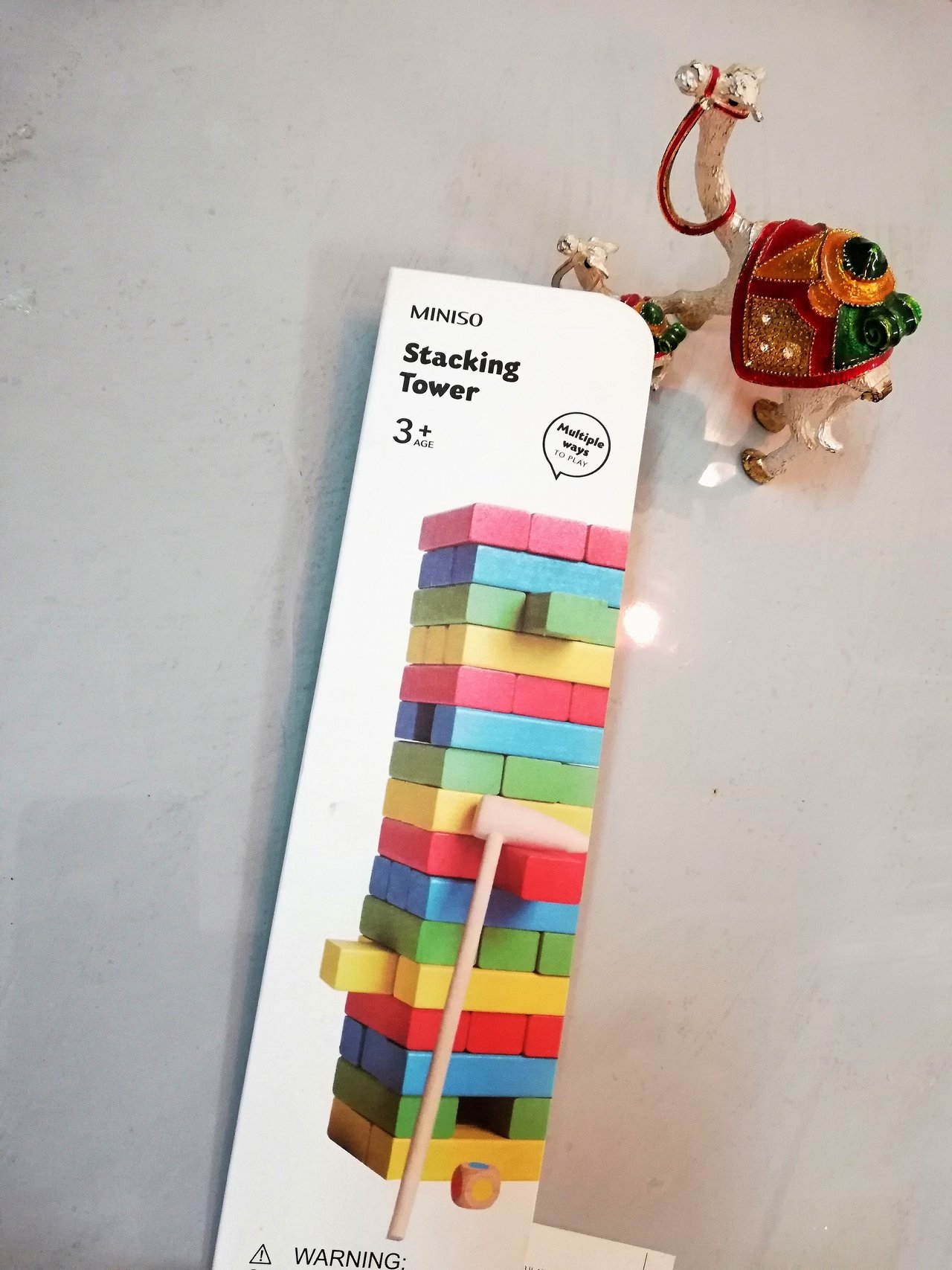 Miniso stacking shops tower