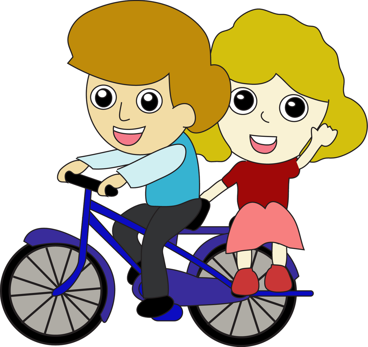 Brother Makes Her Sister Happy By Giving Her Ride Animated Scene Of My Own Drawing Peakd